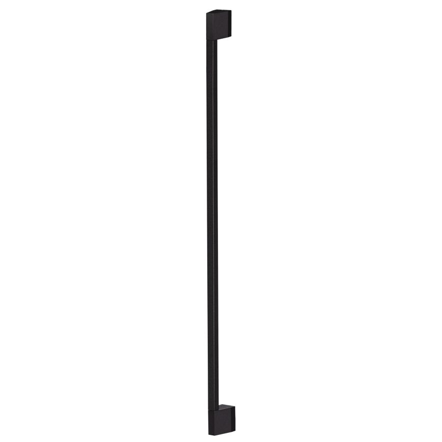 Aplique de parede exterior LED YALTE LED/12W/230V 3000/4000/6500K 123 cm IP54 preto