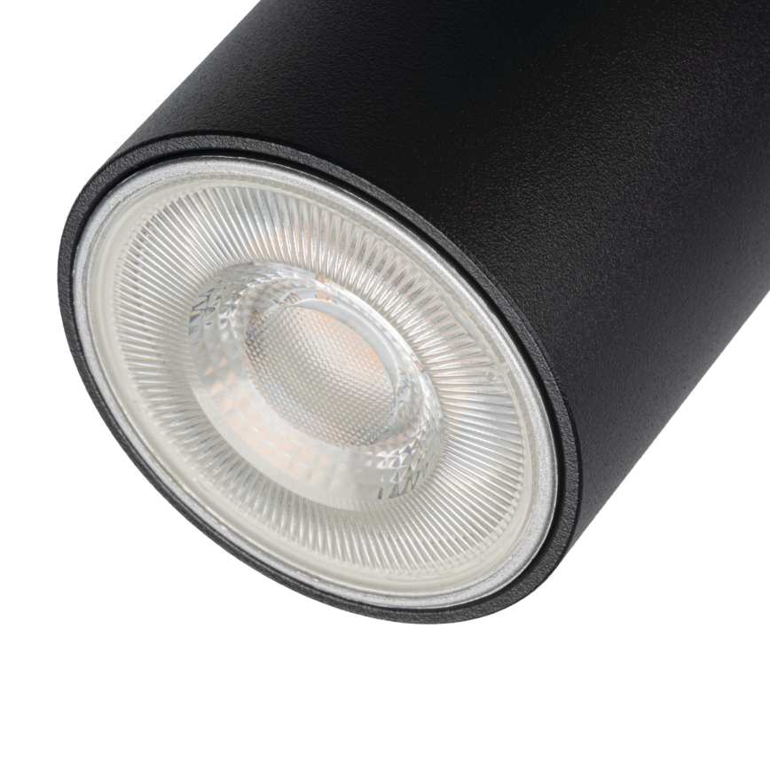 Spot para sistema de calha ALTEAR 2xGU10/10W/230V 1m preto