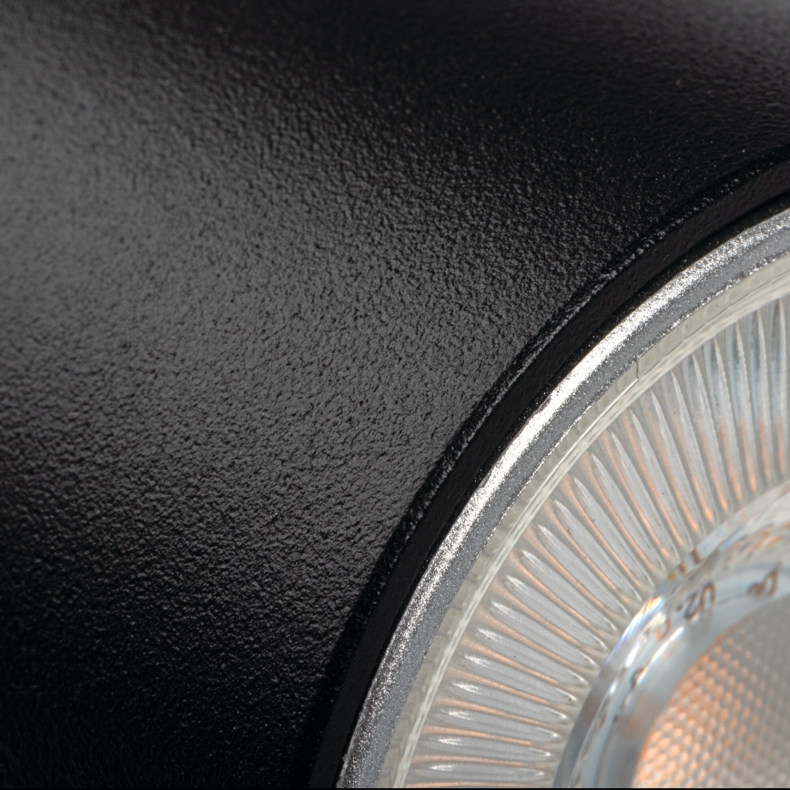 Spot para sistema de calha ALTEAR 2xGU10/10W/230V 1m preto