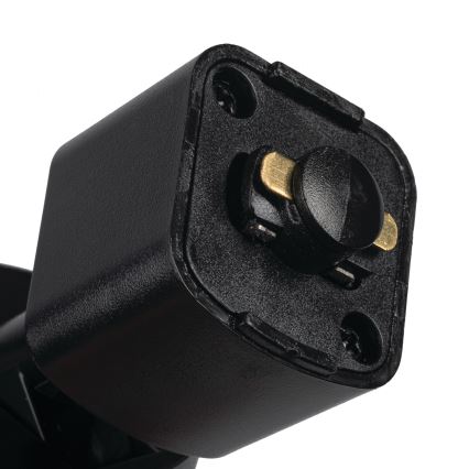 Spot para sistema de calha ALTEAR 2xGU10/10W/230V 1m preto