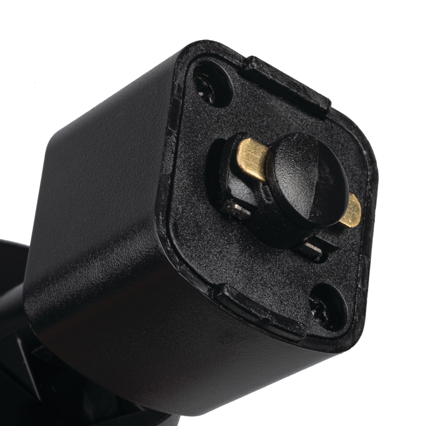 Spot para sistema de calha ALTEAR 2xGU10/10W/230V 1m preto