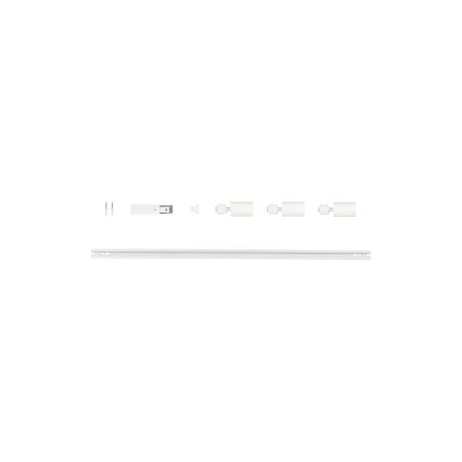 Foco para sistema de trilho ALTEAR 3xGU10/10W/230V 1m branco