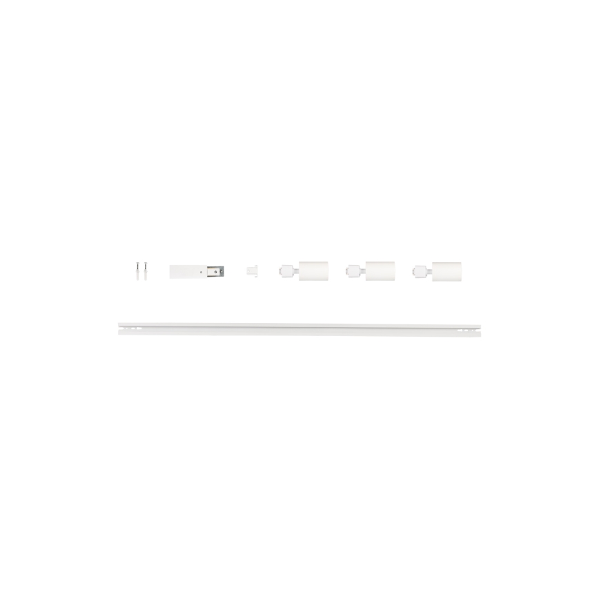 Foco para sistema de trilho ALTEAR 3xGU10/10W/230V 1m branco