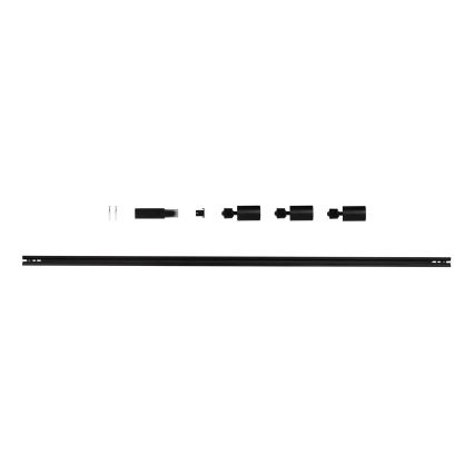 Spot para sistema de calha ALTEAR 3xGU10/10W/230V 1,5m preto