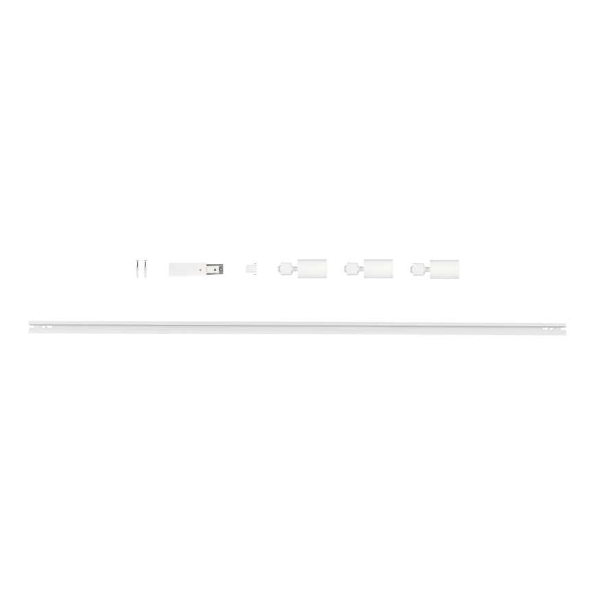 Luminária para sistema de trilho ALTEAR 3xGU10/10W/230V 1,5m branca