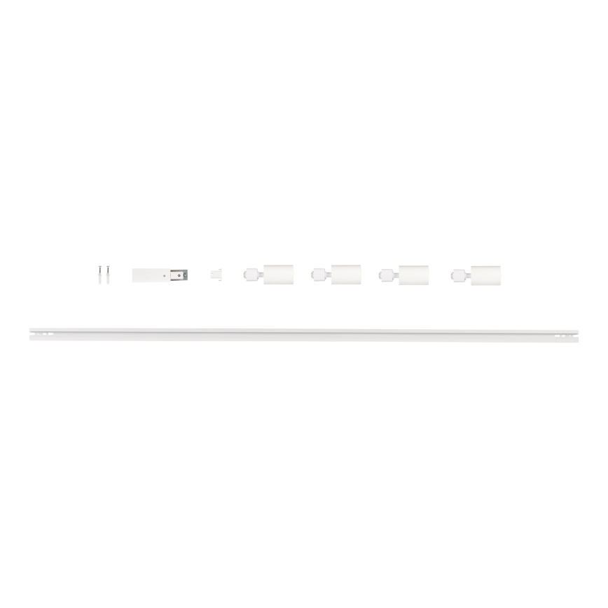 Spot para sistema de trilho ALTEAR 4xGU10/10W/230V 1,5m branco