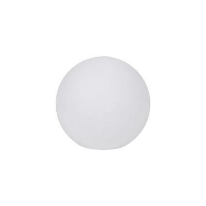 Luminária exterior STONO 1xE27/15W/230V Ø 20 cm IP65 branca