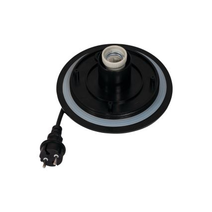 Candeeiro de exterior STONO 1x E27 / 20 W / 230 V, diâmetro 50 cm, IP65, branco