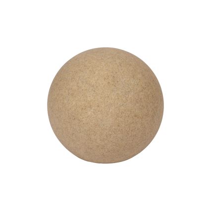Luminária de exterior STONO 1xE27/20W/230V Ø 30 cm IP65 bege