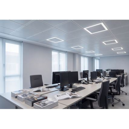 Moldura de embutir para forro AVAR LED/32W/230V 3000/4000/6000K 60x60 cm UGR19