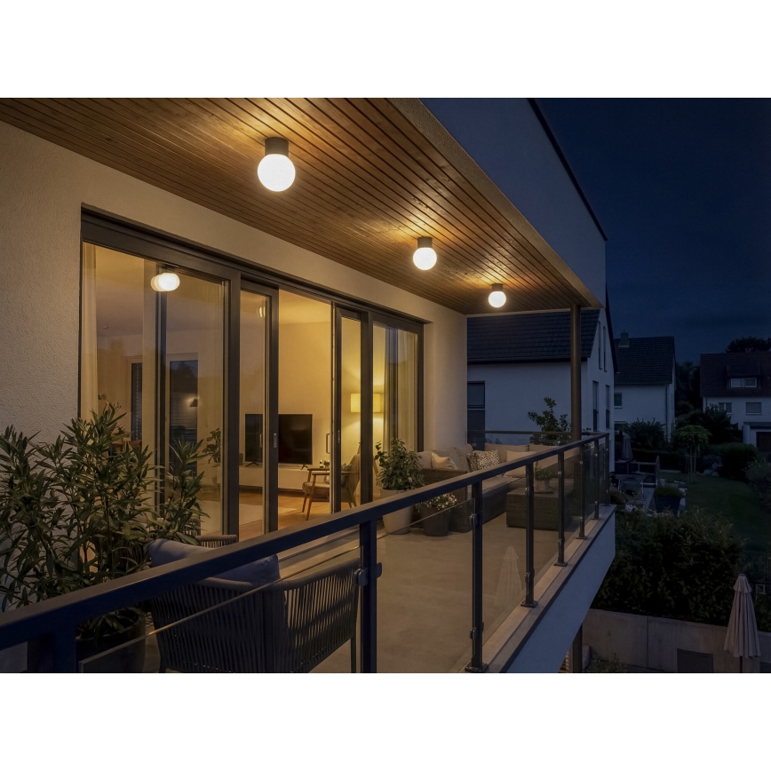 Foco exterior STONO 1xE27/15W/230V IP65 antracite
