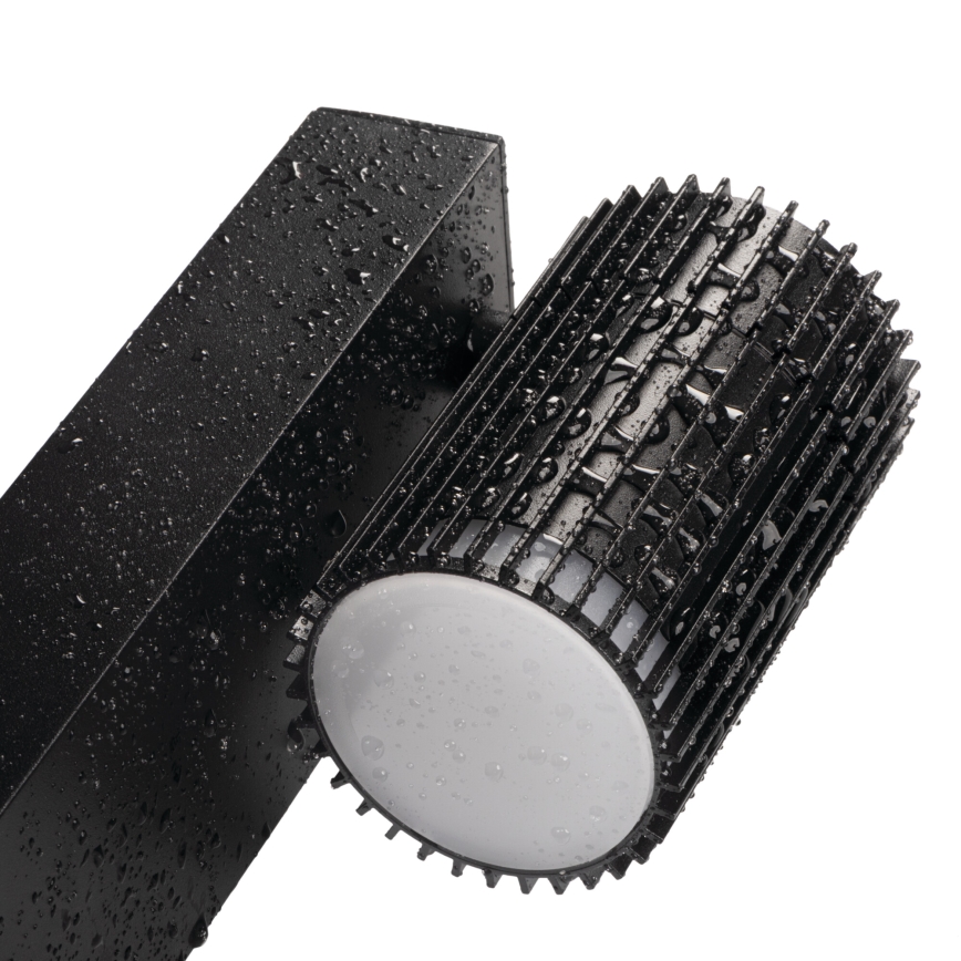 Candeeiro exterior RADILO 1xGU10/11W/230V 80 cm IP44 preto