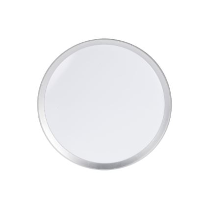 Luminária de teto LED regulável LIXAN LED/47W/230V 3000-6500K Ø 38,6 cm branco/prateado + comando remoto