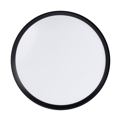 Luminária de teto LED dimerizável LIXAN LED/65W/230V 3000-6500K Ø 48,6 cm branco/preto + comando remoto