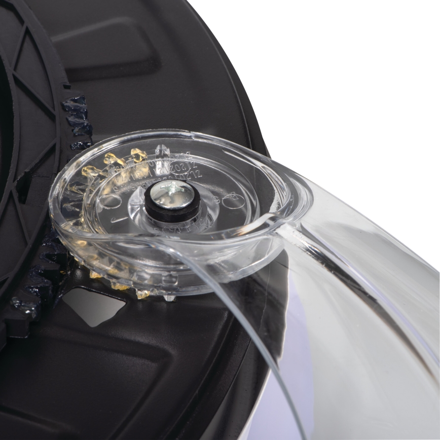 Luminária de tecto LED dimável com ventoinha PLAVE LED/36W/230V 3000-6500K prateado/branco + comando remoto
