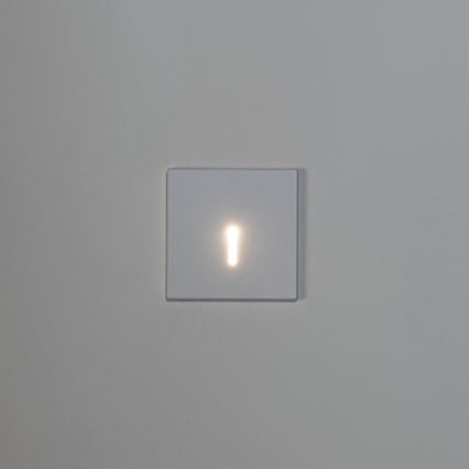 Luminária LED para escadas MAGNIK LED/1,7W/230V 2700/3300/3900/4600/5700K branca quadrada