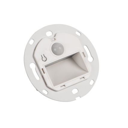 Luminária LED para escadas com sensor de movimento e de crepúsculo MAGNIK LED/1,7W/230V 2700/3300/3900/4600/5700K preta redonda