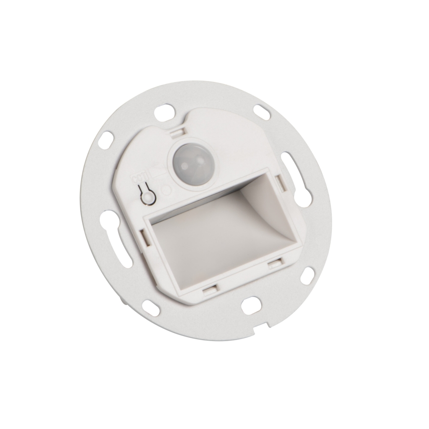 Luminária LED para escadas com sensor de movimento e de crepúsculo MAGNIK LED/1,7W/230V 2700/3300/3900/4600/5700K preta redonda