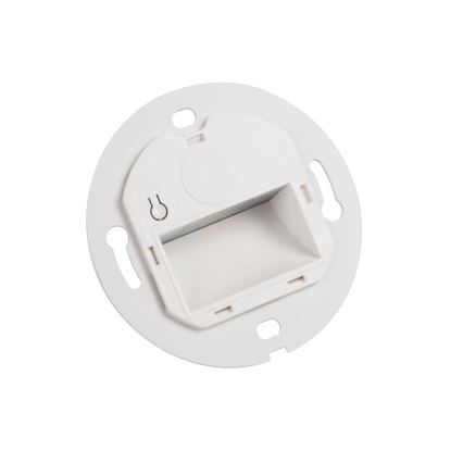 Luminária LED para escadas MAGNIK LED/1,7W/230V 2700/3300/3900/4600/5700K preta redonda