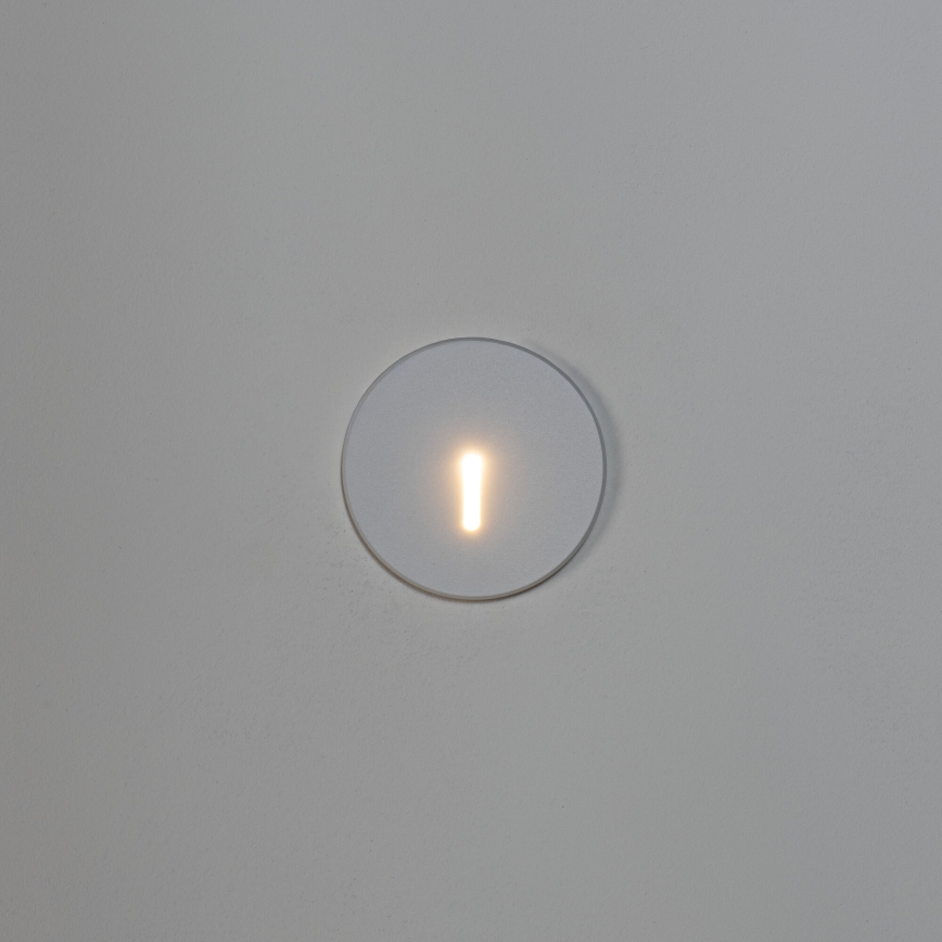 Luminária de escada LED MAGNIK LED/1,7W/230V 2700/3300/3900/4600/5700K branca redonda