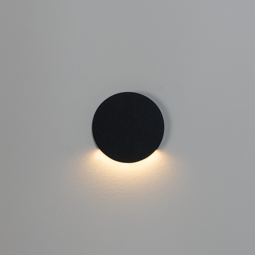 Candeeiro de escada LED MAGNIK LED/1,7W/230V 2700/3300/3900/4600/5700K preto redondo