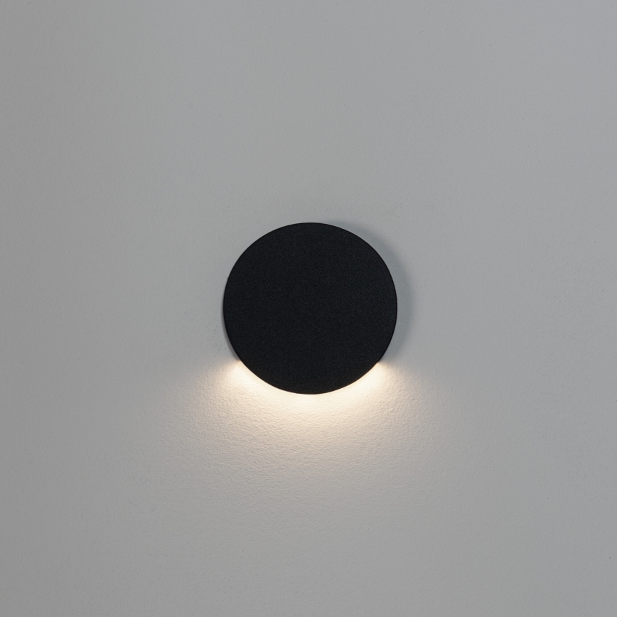 Candeeiro de escada LED MAGNIK LED/1,7W/230V 2700/3300/3900/4600/5700K preto redondo