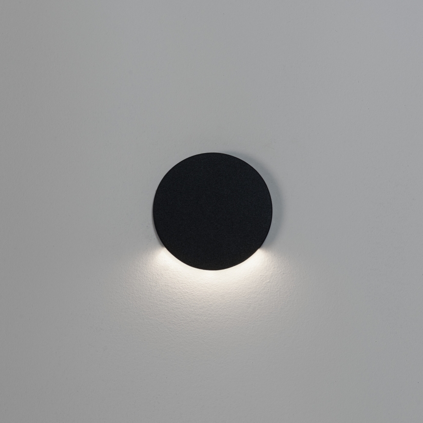 Candeeiro de escada LED MAGNIK LED/1,7W/230V 2700/3300/3900/4600/5700K preto redondo