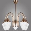 Kemar RI/5/M - Candelabro suspenso RINAMA 5xE27/60W/230V latão
