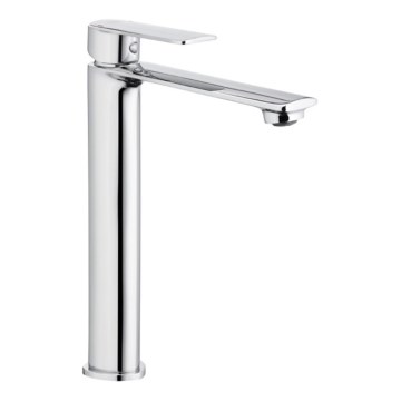 KFA Armatura 4422-612-00 - Torneira do lavatório + resíduos com descarga AGAT 28,7 cm cromado brilhante