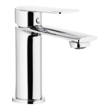 KFA Armatura 4422-815-00 - Torneira do lavatório + resíduos com descarga AGAT 15,2 cm cromado brilhante