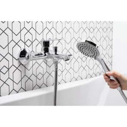 KFA Armatura 4424-510-00 - Conjunto para casa de banho com torneira AGAT cromado brilhante