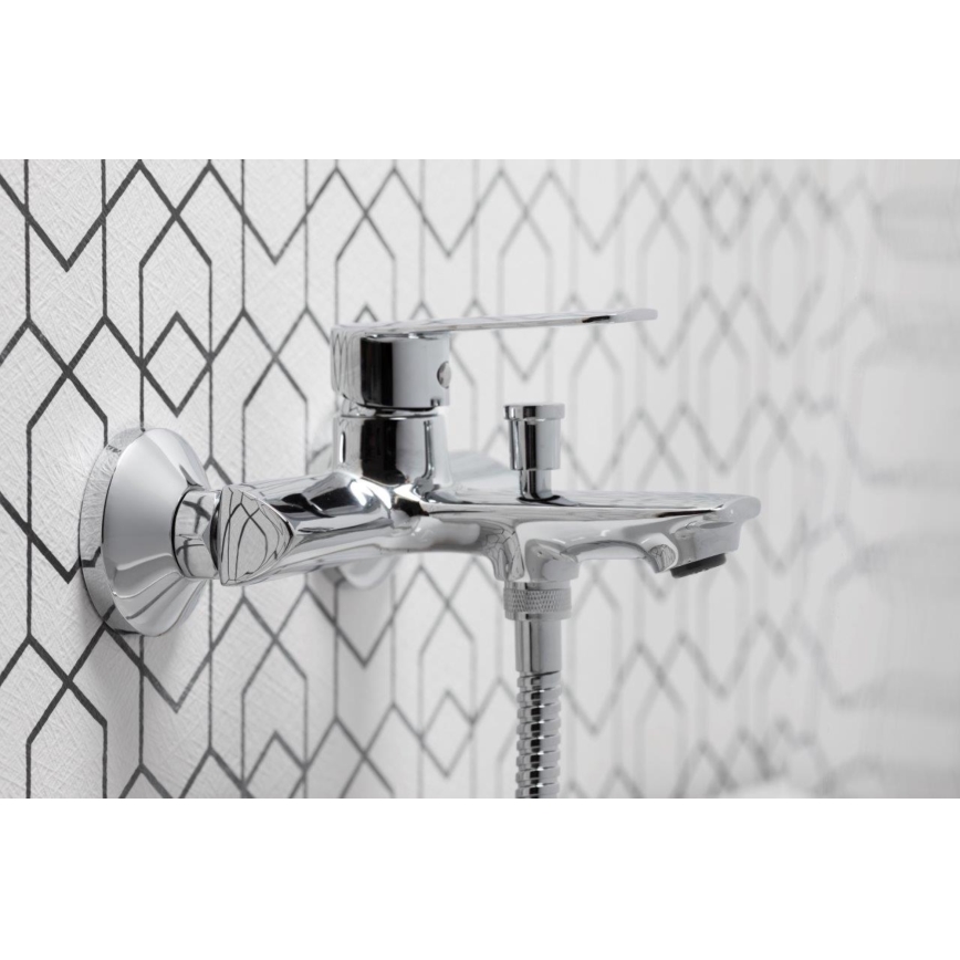 KFA Armatura 4424-510-00 - Conjunto para casa de banho com torneira AGAT cromado brilhante