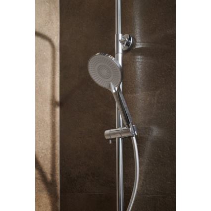 KFA Armatura 4426-910-00 - Conjunto de chuveiro com torneira AGAT cromado brilhante