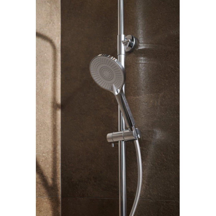 KFA Armatura 4426-910-00 - Conjunto de chuveiro com torneira AGAT cromado brilhante