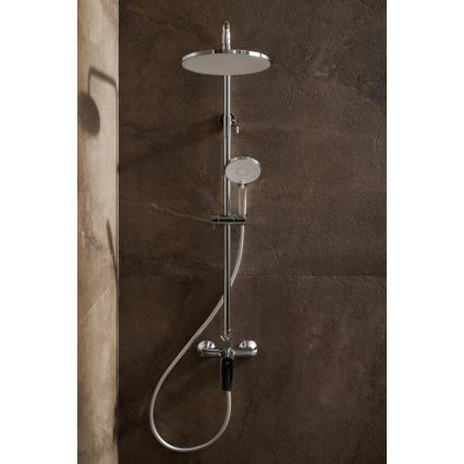 KFA Armatura 4426-910-00 - Conjunto de chuveiro com torneira AGAT cromado brilhante