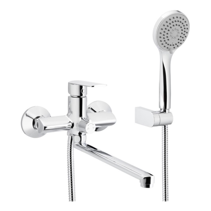 KFA Armatura 4428-715-00 - Conjunto para casa de banho com torneira AGAT cromado brilhante