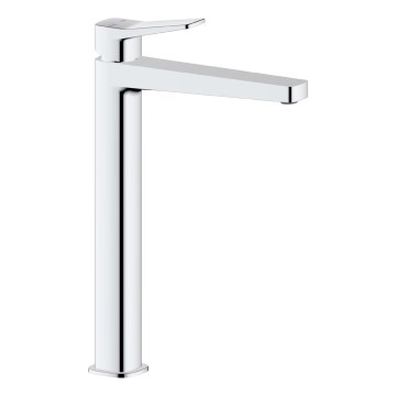 KFA Armatura 4522-712-00 - Misturador de lavatório + válvula de escoamento MALAGA 30,3 cm cromado brilhante