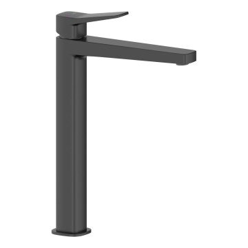 KFA Armatura 4522-712-81 - Misturador para lavatório + válvula de escoamento MALAGA 30,3 cm, preto