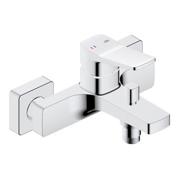 KFA Armatura 4524-010-00 - Misturador de banheira MALAGA, cromado brilhante