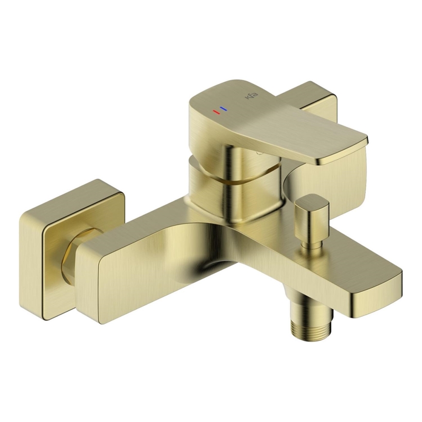 KFA Armatura 4524-010-31 - Bateria de banheira MALAGA dourada escovada