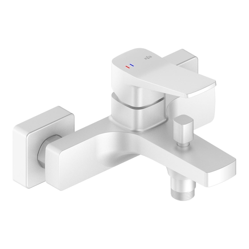 KFA Armatura 4524-010-44 - Misturador de banheira MALAGA branco