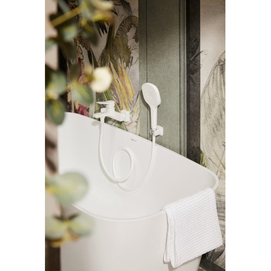 KFA Armatura 4524-010-44 - Misturador de banheira MALAGA branco