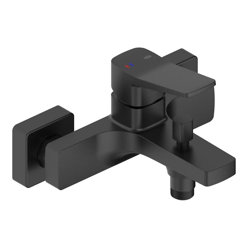 KFA Armatura 4524-010-81 - Misturador de banheira MALAGA preto