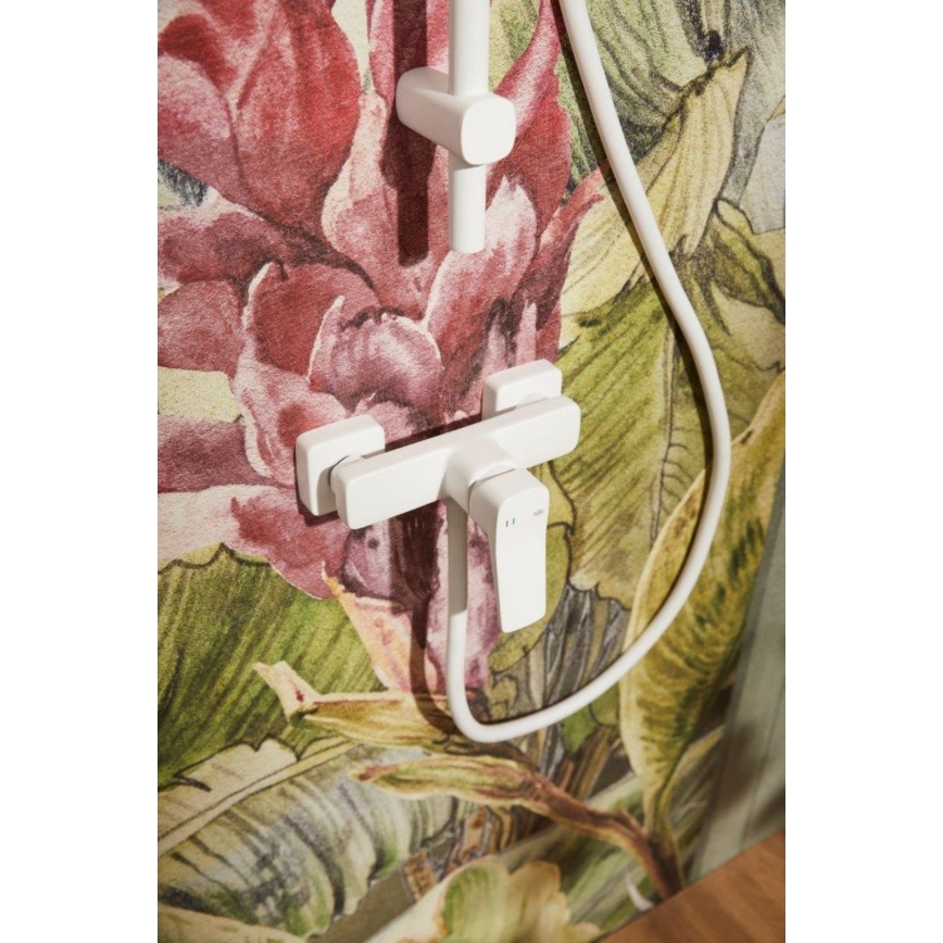 KFA Armatura 4526-010-44 - Misturador de duche MALAGA branco