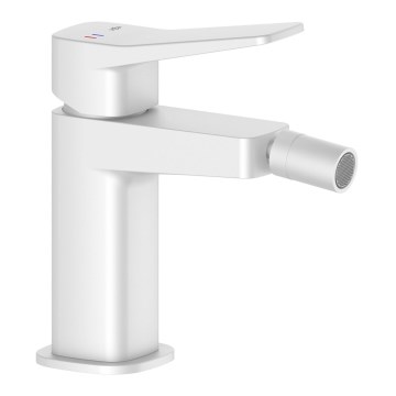 KFA Armatura 4527-015-44 - Misturador para bidé + válvula de escoamento MALAGA branco