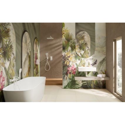 KFA Armatura 4529-501-44 - Conjunto de duche com misturador encastrado MALAGA branco