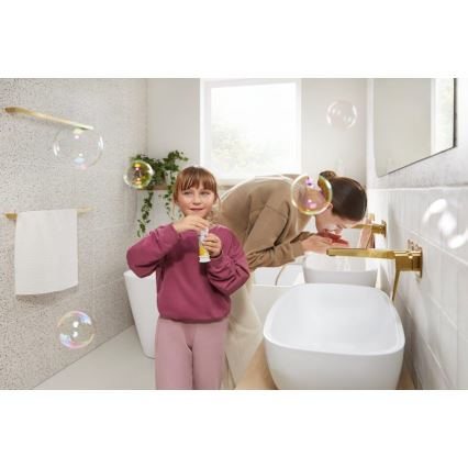 KFA Armatura 4529-810-31 - Misturador de lavatório para instalação encastrada MALAGA, dourado escovado