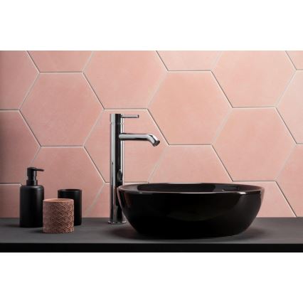 KFA Armatura 5032-612-00 - Torneira do lavatório + resíduos com descarga MOZA 33 cm cromado brilhante