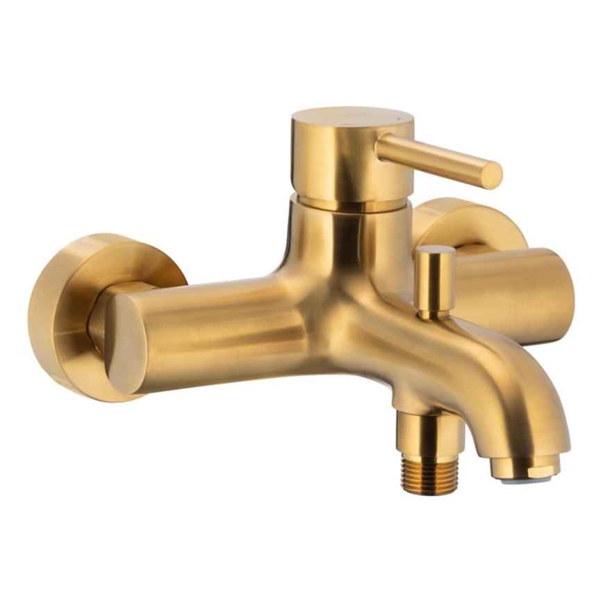 KFA Armatura 5034-010-31 - Misturador de banheira MOZA dourado escovado