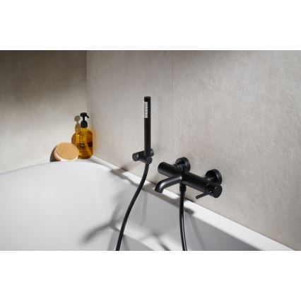 KFA Armatura 5034-020-81 - Torneira de banheira MOZA mate preto